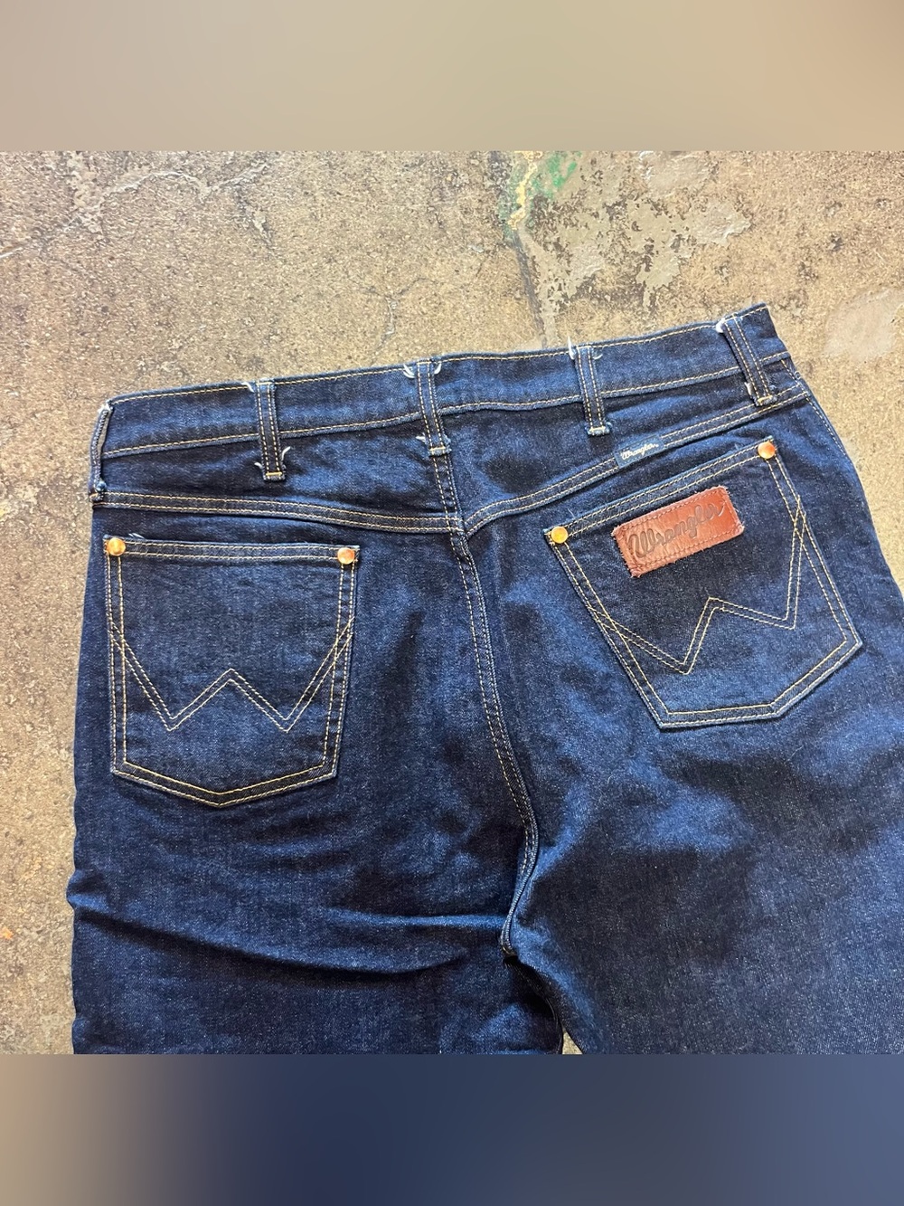 Wrangler Selvedge Denim Jeans (35 x 34)